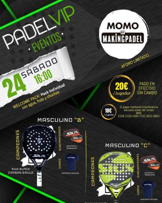 poster del torneo TORNEO PADELVIP