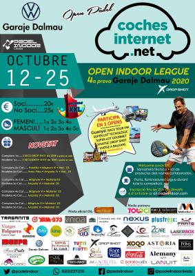 poster del torneo Open COCHES INTERNET.NET 2020