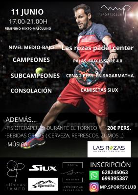 poster del torneo MP SPORTS