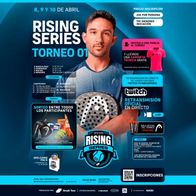 poster del torneo TORNEO 1 RISING SERIES