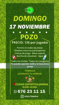 poster torneo @POZOTERAPIA