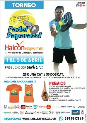 poster del torneo TORNEO PADEL PAPARAZZI