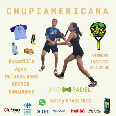 poster del torneo CHUPIAMERICANA NIGHT