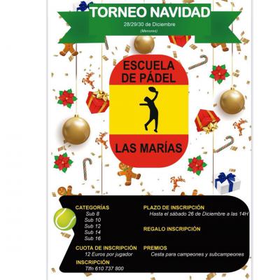 poster del torneo TORNEO NAVIDAD DE MENORES