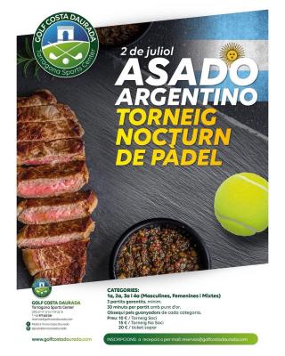 poster del torneo TORNEIG NOCTURN ASADO ARGENTINO