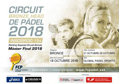 poster del torneo CIRCUIT BRONZE HEAD 2018