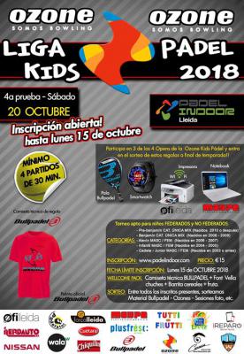 poster del torneo 4ª PROVA OZONE SOMOS BOWLING KIDS