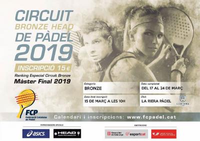 poster del torneo CIRCUIT BRONZE HEAD 2019