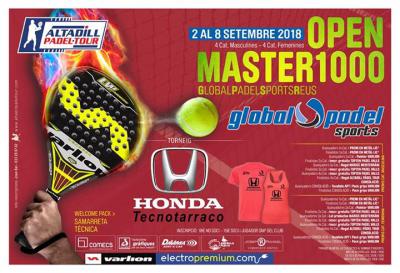 poster del torneo OPEN MASTER 1000