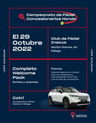 poster del torneo TORNEO EXPRES HONDA