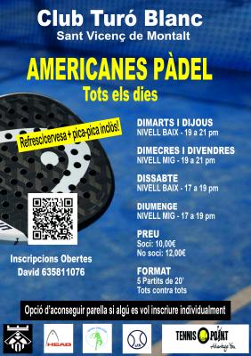 poster torneo AMERICANES