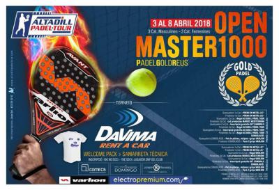 poster del torneo OPEN MASTER 1000