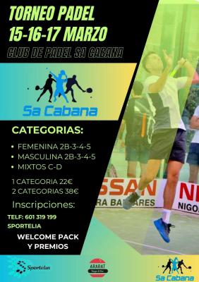 poster del torneo TORNEO SA CABANA