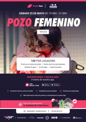 poster del torneo POZO FEMENINO MOMO BY MAKING PADEL