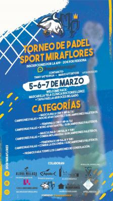 cartel del torneo