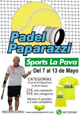 poster del torneo 2ª PRUEBA TORNEO PAPARAZZI