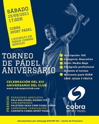 cartel del torneo