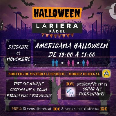 poster del torneo AMERICANA HALLOWEEN