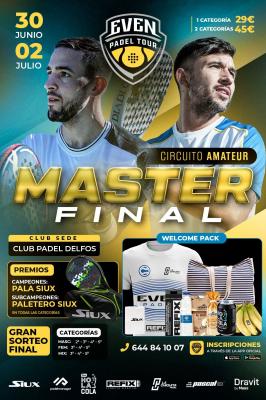 poster del torneo MASTER FINAL EVEN PADEL