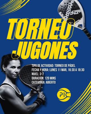 poster del torneo TORNEO JUGONES