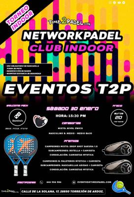 poster del torneo TORNEO INDOOR T2P