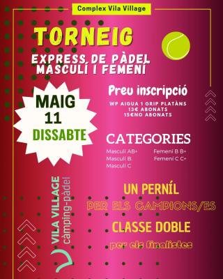 poster torneo TORNEIG EXPRESS