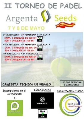 cartel del torneo