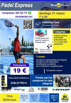 poster del torneo MINITORNEO EXPRESS !