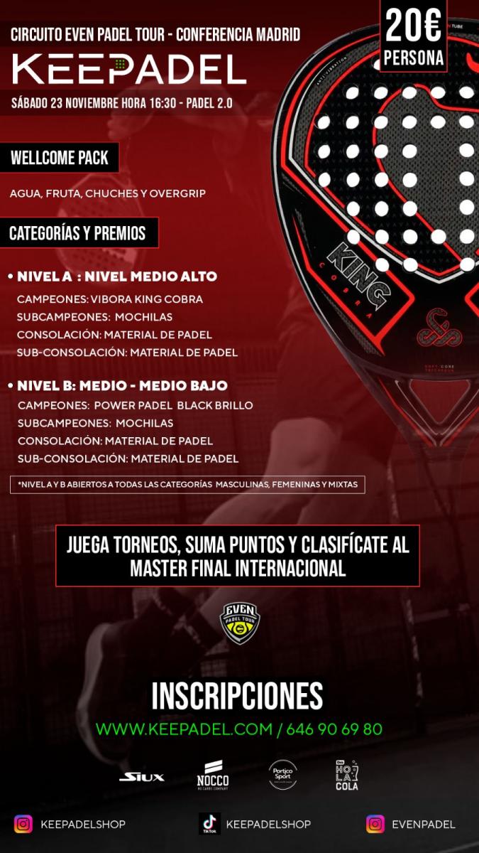 cartel del torneo