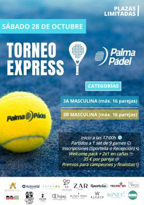 poster del torneo TORNEO EXPRESS 3A MASC