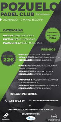 cartel del torneo