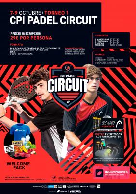 poster del torneo TORNEO 1 CPI PADEL CIRCUIT