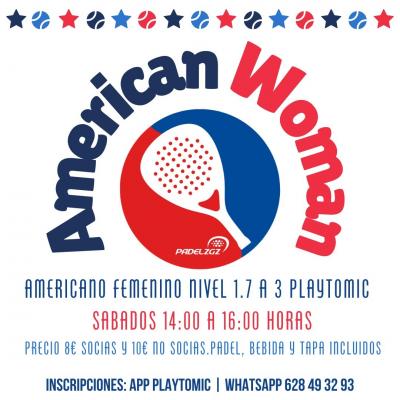 poster del torneo AMERICAN WOMAN