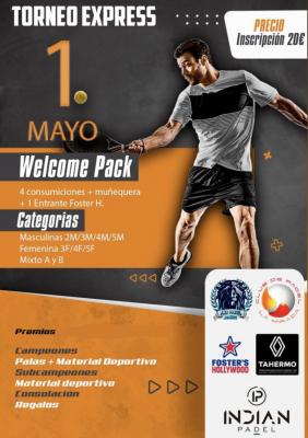 poster torneo TORNEO EXPRESS 1 DE MAYO