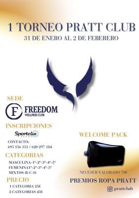 poster del torneo I TORNEO PRATT CLUB