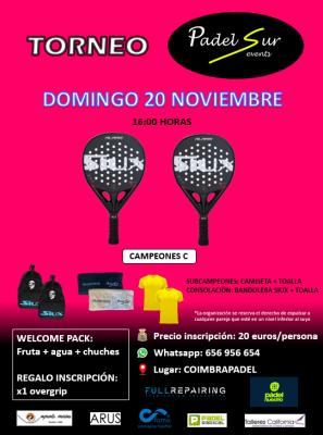 cartel del torneo