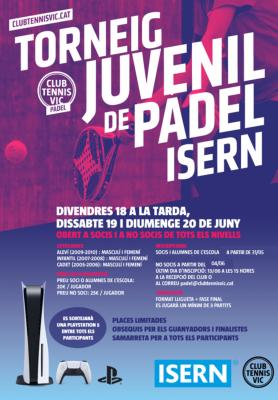 poster del torneo TORNEIG JUVENIL D’ISERN