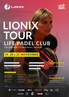 poster del torneo LIONIX TOUR