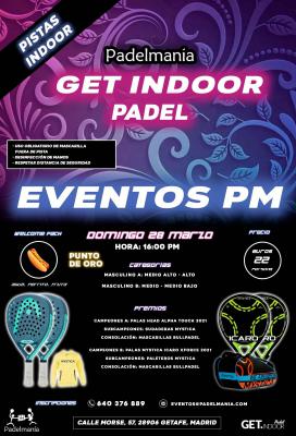 poster del torneo TORNEO INDOOR