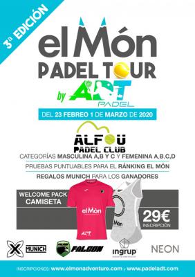 poster del torneo EL MON PADEL TOUR