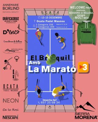 poster del torneo TORNEO EL BROQUIL AMB LA MARATÓ