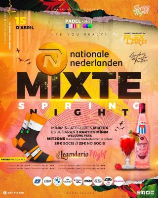 poster del torneo NATIONALE NEDERLANDEN SPRING NIGHT