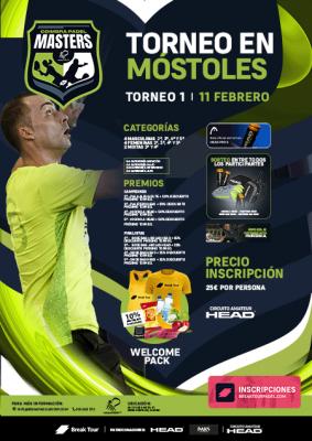 poster del torneo TORNEO 1 COIMBRA PADEL MASTERS