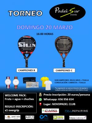 cartel del torneo