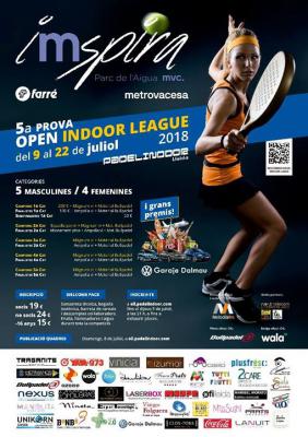 poster del torneo OPEN IMSPIRA by FINQUES FARRÉ