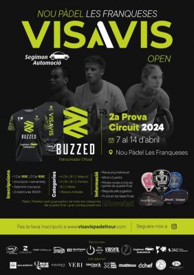 poster del torneo 2ª PROVA OPEN VIS A VIS