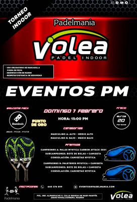 poster del torneo TORNEO PADELMANIA