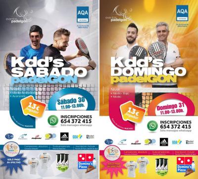 poster del torneo KDDS PADELGON