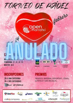 poster del torneo TORNEO DE PADEL