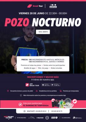 poster del torneo POZO NOCTURNO MOMO BY MAKING PADEL